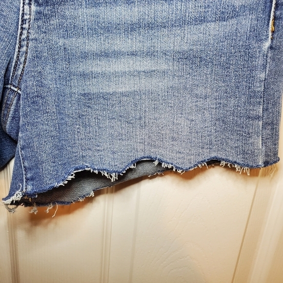 Judy Blue Only Good Bandana Shorts Sz M - Picture 2 of 9